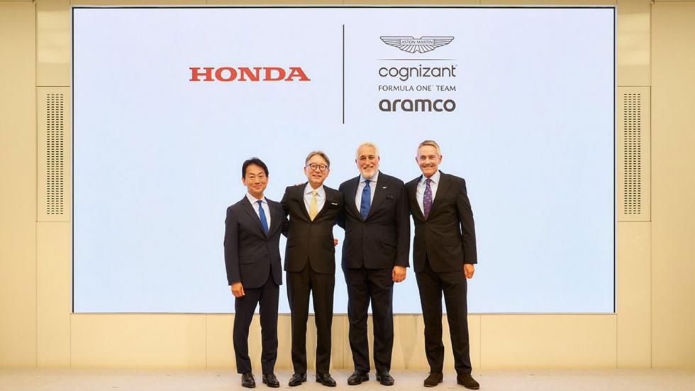 F1: Με κινητήρες της Honda η Aston Martin από το 2026